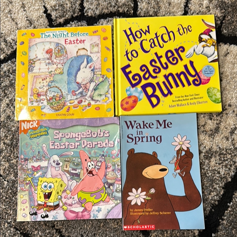Children's Easter and Spring Book Set